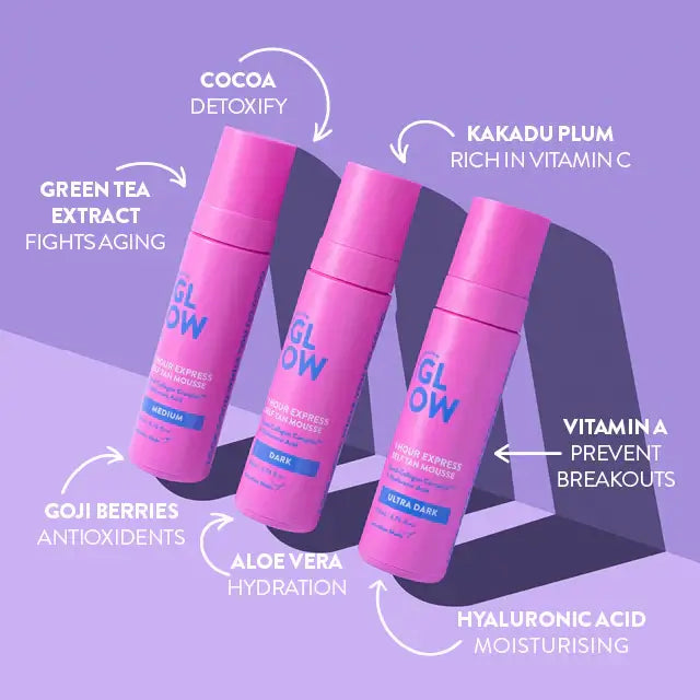 GLOW EXPRESS MOUSSE - MEDIUM