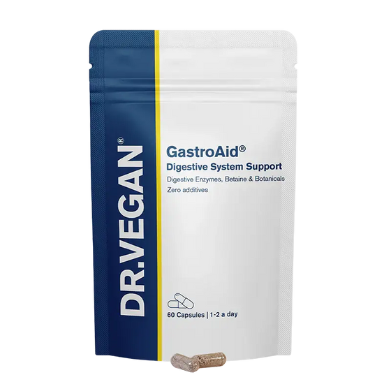 GastroAid® – Digestive Support with Enzymes Dr Vegan