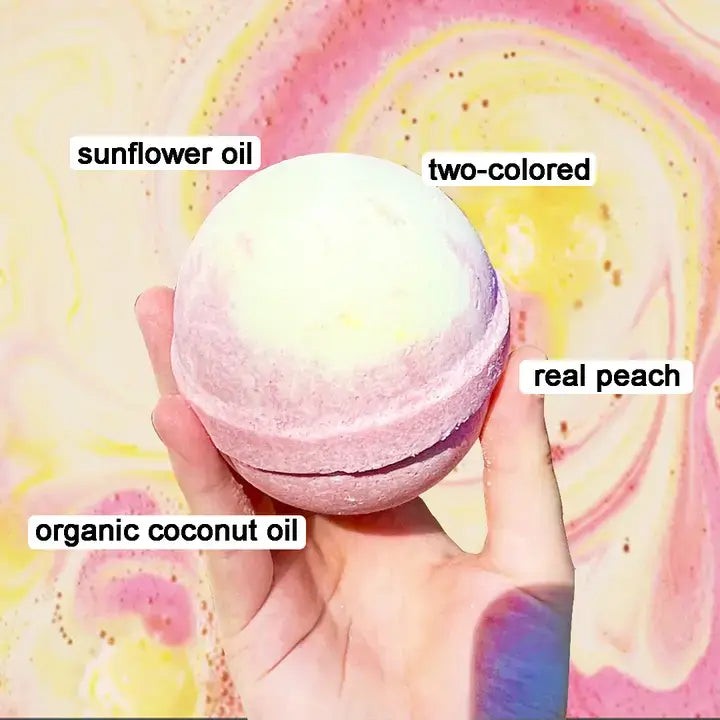 Georgia Peach Large Bath Bomb