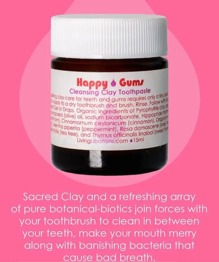 Happy Gums Cleansing Clay Toothpaste
