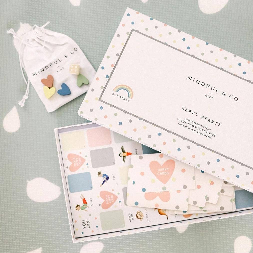 Happy Hearts Board Game - Mindful and Co Kids