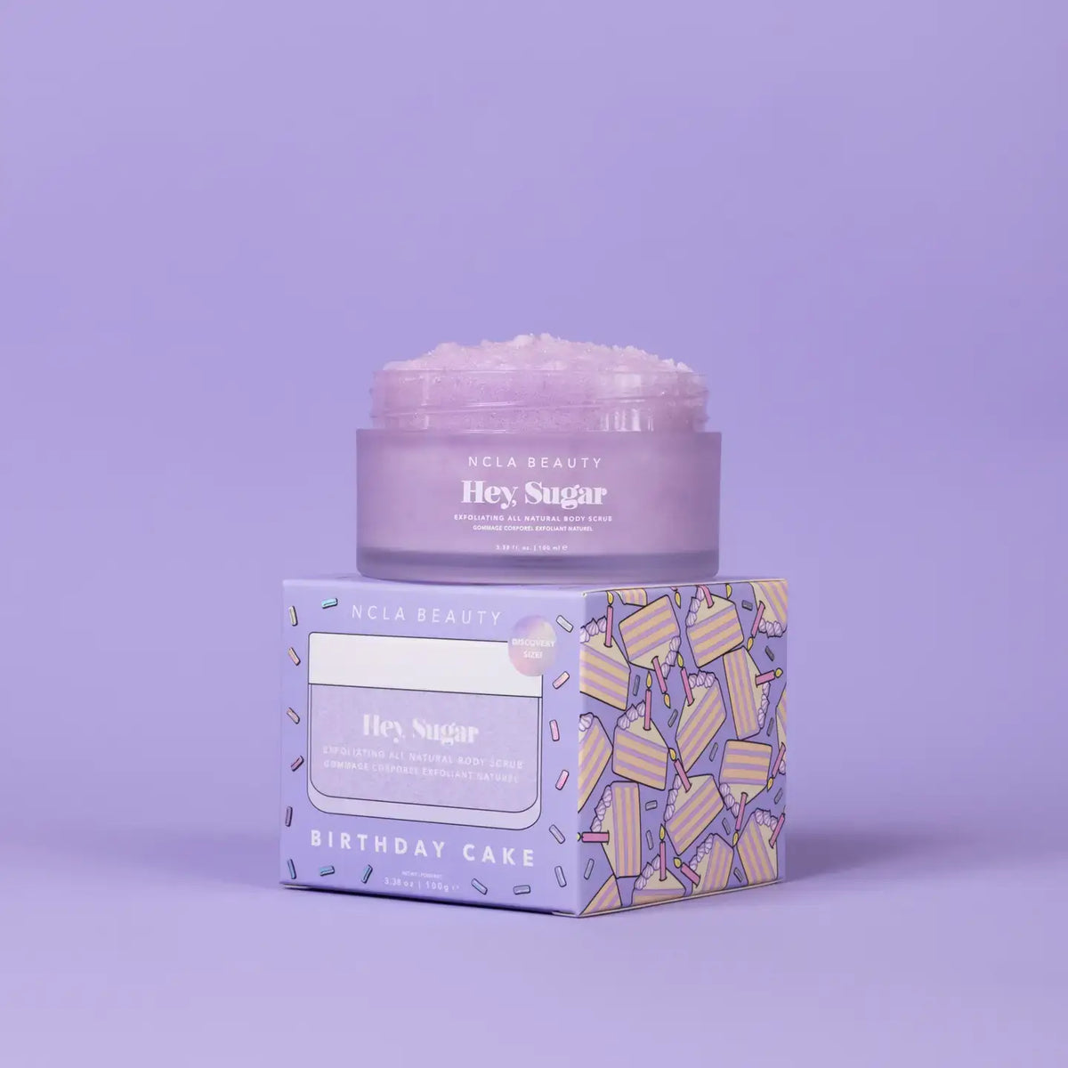 Hey, Sugar Body Scrub - Birthday Cake Discovery Size