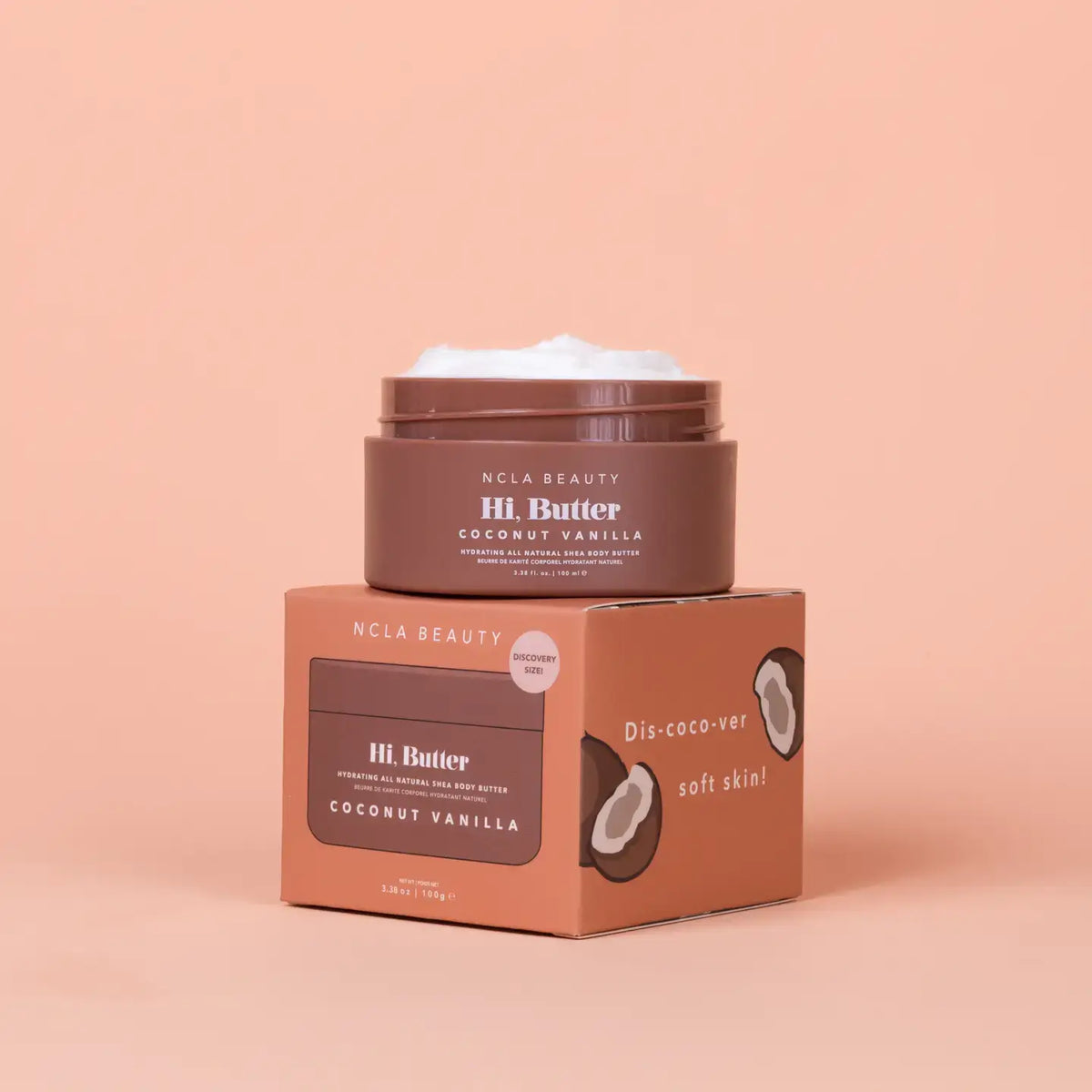 Hi, Butter Shea Body Butter - Coconut Vanilla Discovery Size