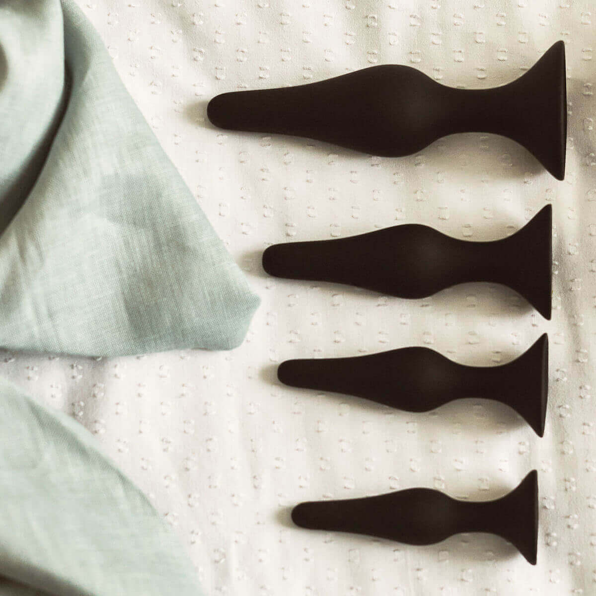 Hyssop | Set of 4 Suction Anal Butt Plugs