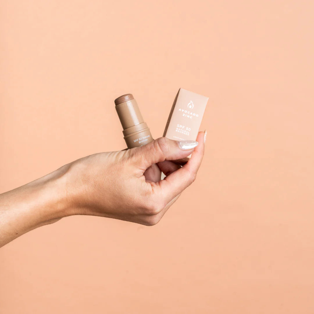 SPF 50 Natural Bronzer - 9g Avocado Zinc