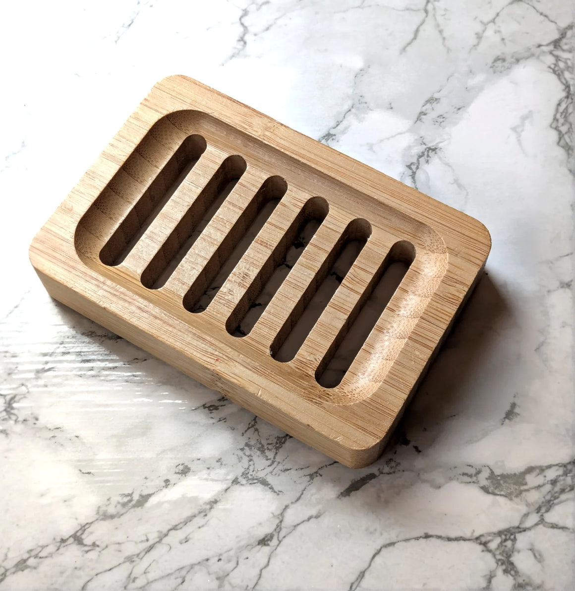 Natural Bamboo Soap Dish - Smile Boutiques
