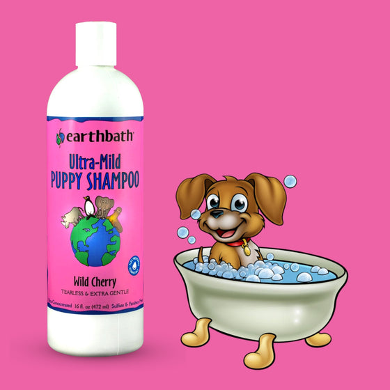 Shampooing pour chiots Earthbath 472ml