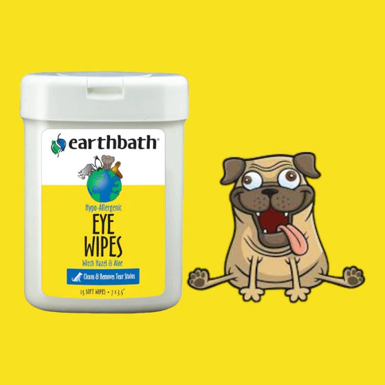Dog Eye Wipes Earthbath - 25's