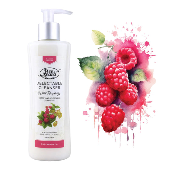 Pure Anada Natural Wild Framboise Nettoyant Délectable 240 ml
