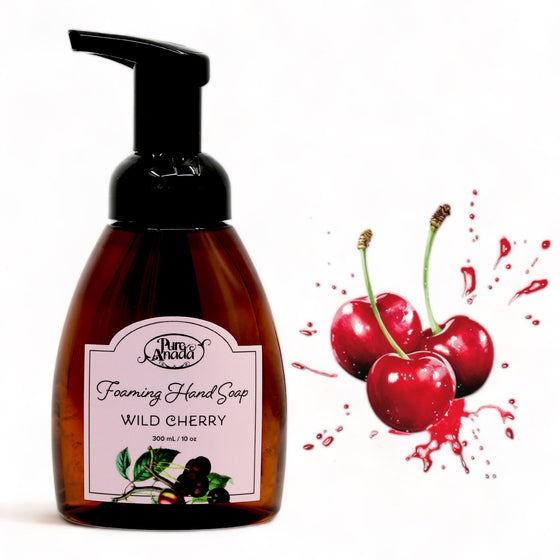 Wild Cherry Natural Foaming Hand Soap 300ml - Pure Anada