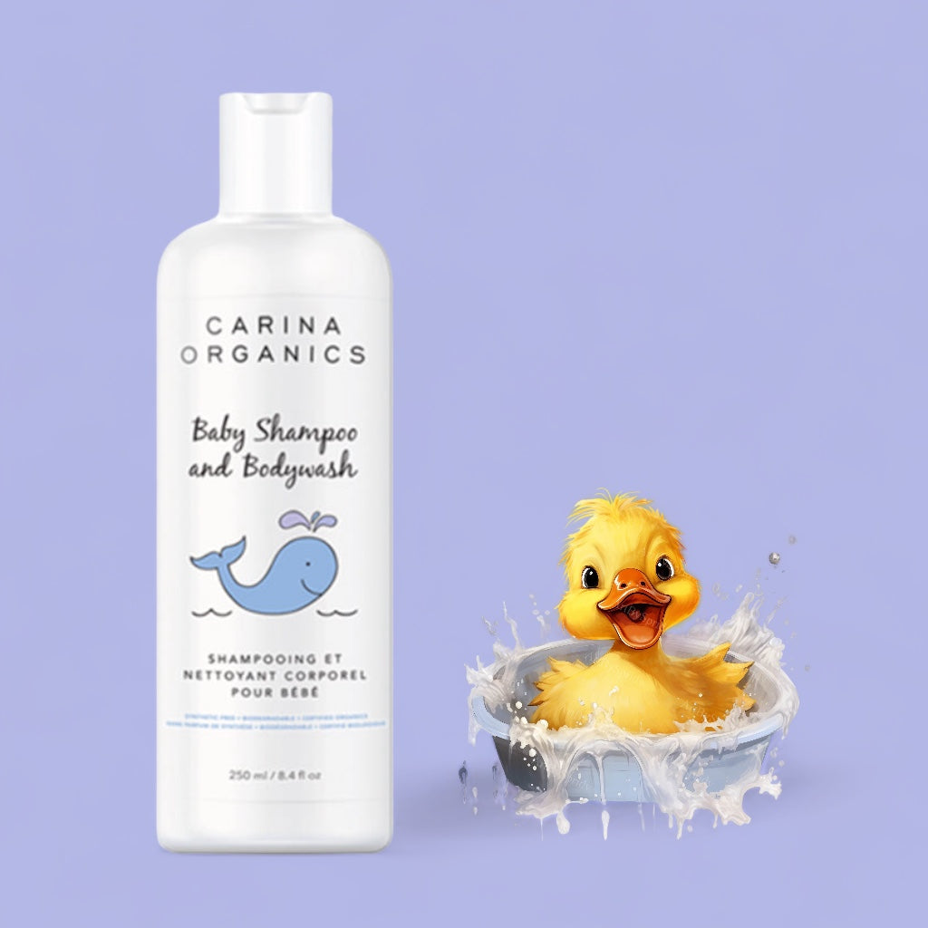 Shampooing et gel douche pour bébé 250 ml