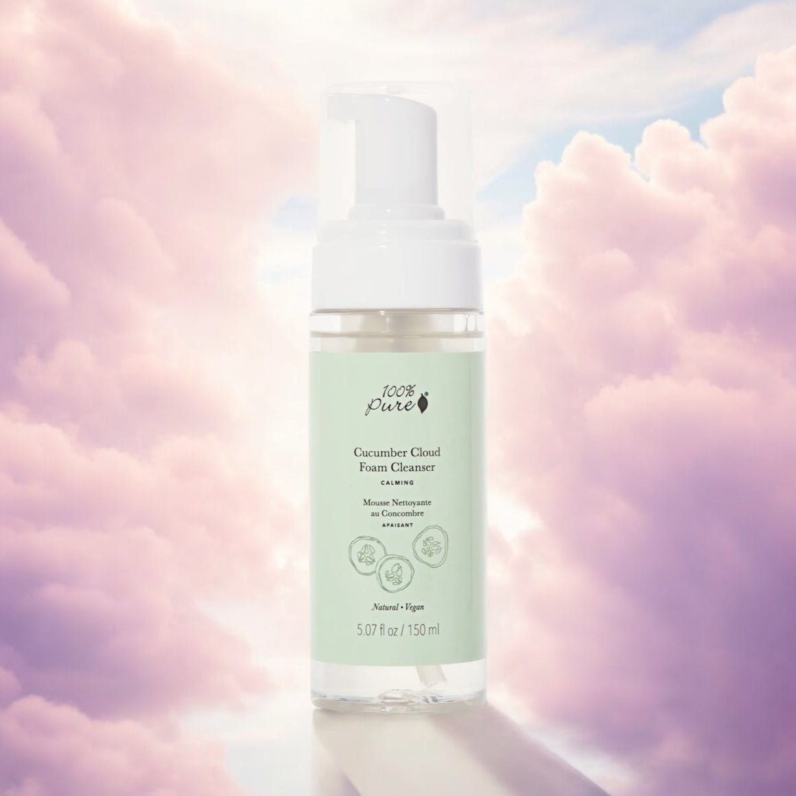 Cucumber Cloud Foam Cleanser - 100% Pure