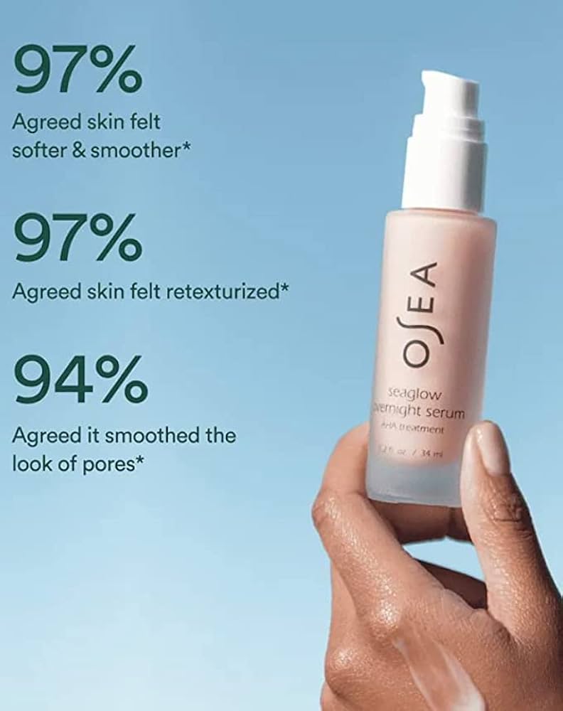 Seaglow Overnight Serum AHA Treatment - OSEA