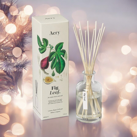 Fig Leaf Reed Diffuser - Black Fig