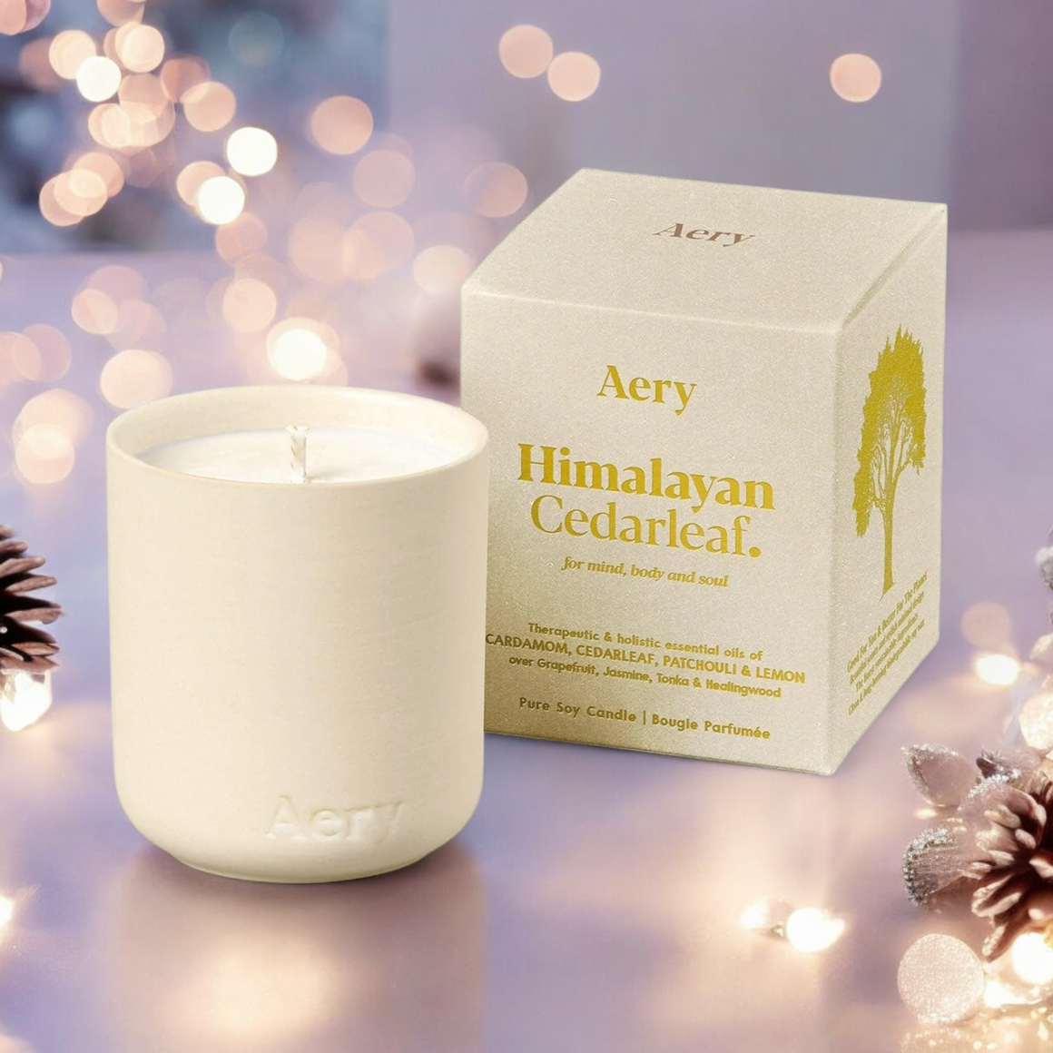 Himalayan Cedarleaf Votive Candle - Aery Living