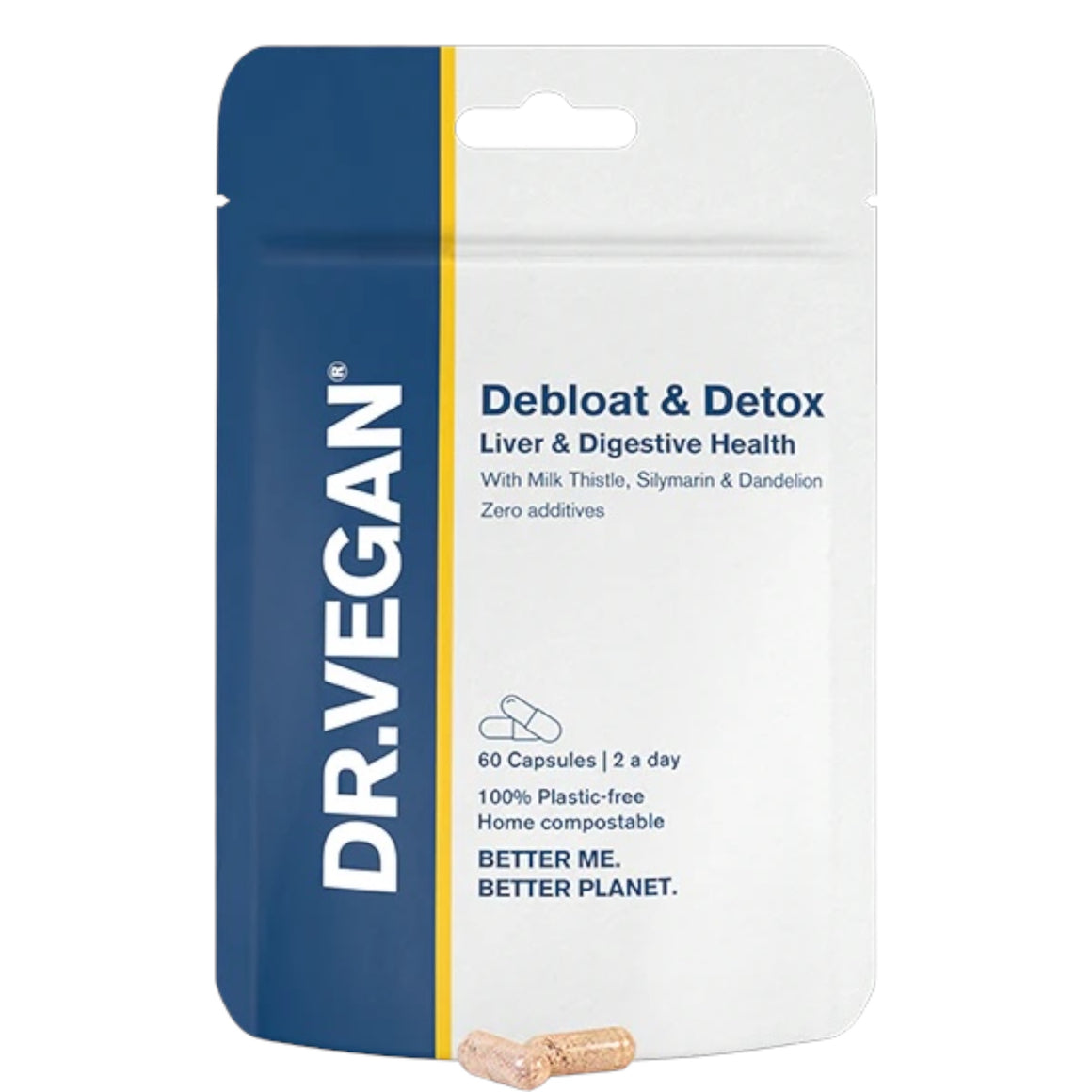 Dr Vegan Debloat & Detox Digestion & Liver Health - 60 capsules