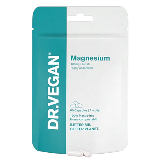 Dr Vegan Magnesium 400mg - 60 Capsules