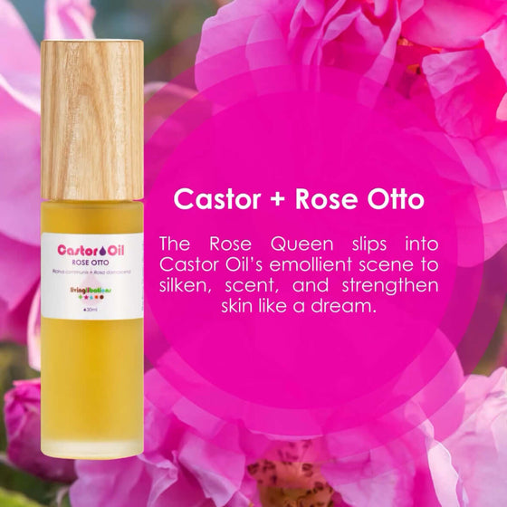 Castor Oil + Rose Otto - Living Libations-Live in the Light Naturally Ltd