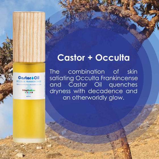 Castor Oil + Occulta Frankincense - Living Libations-Live in the Light Naturally Ltd