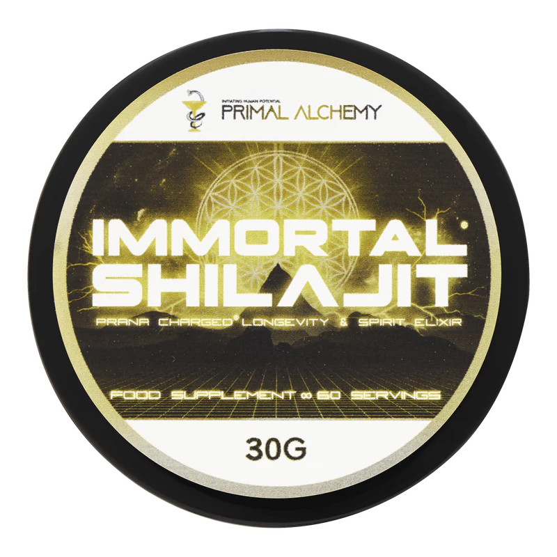 Immortal Shilajit 2.0 Himalayan Mineral Resin - 15g (30 porcji)