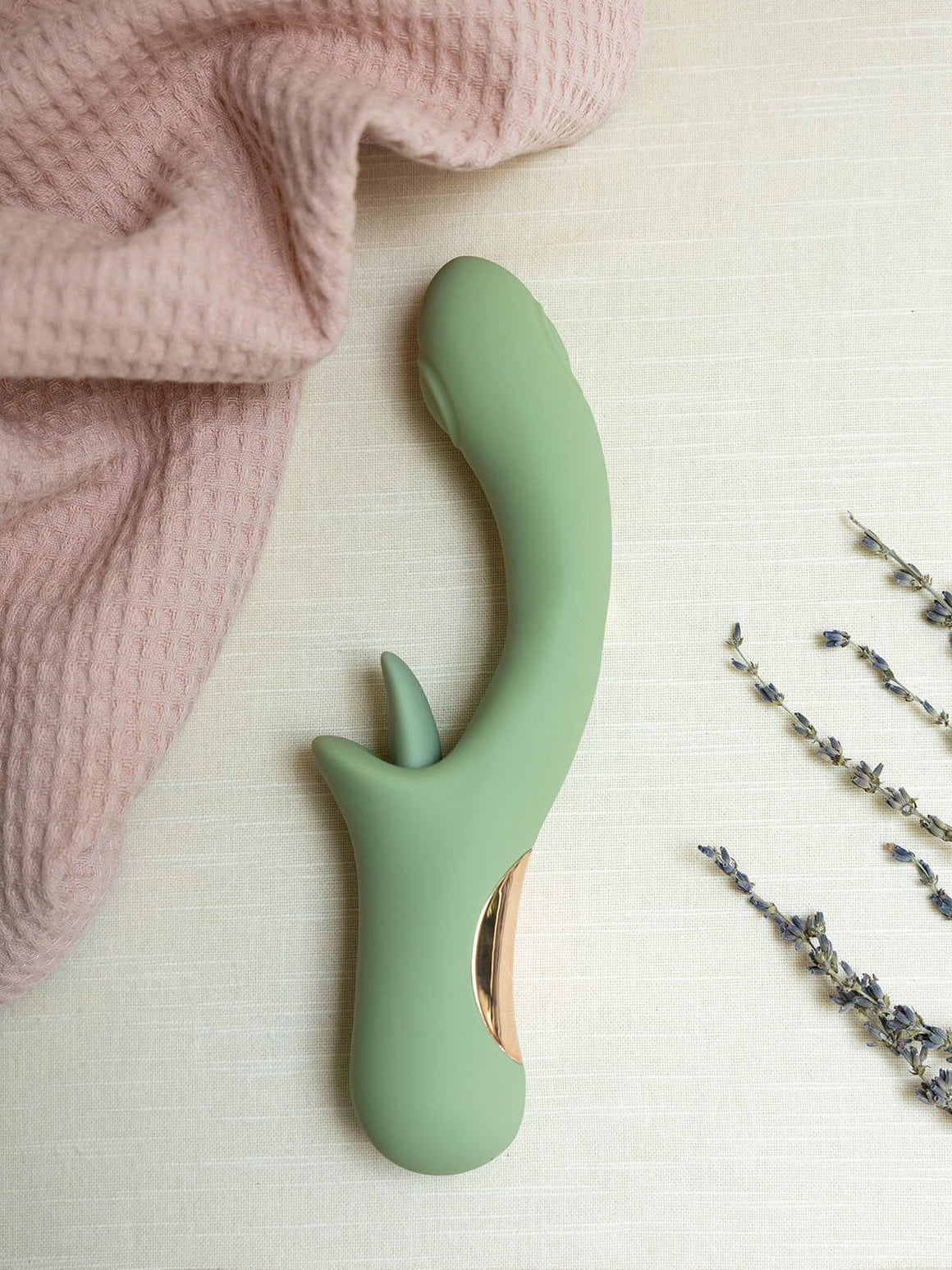 Juniper | Rabbit Style Vibrating Dildo