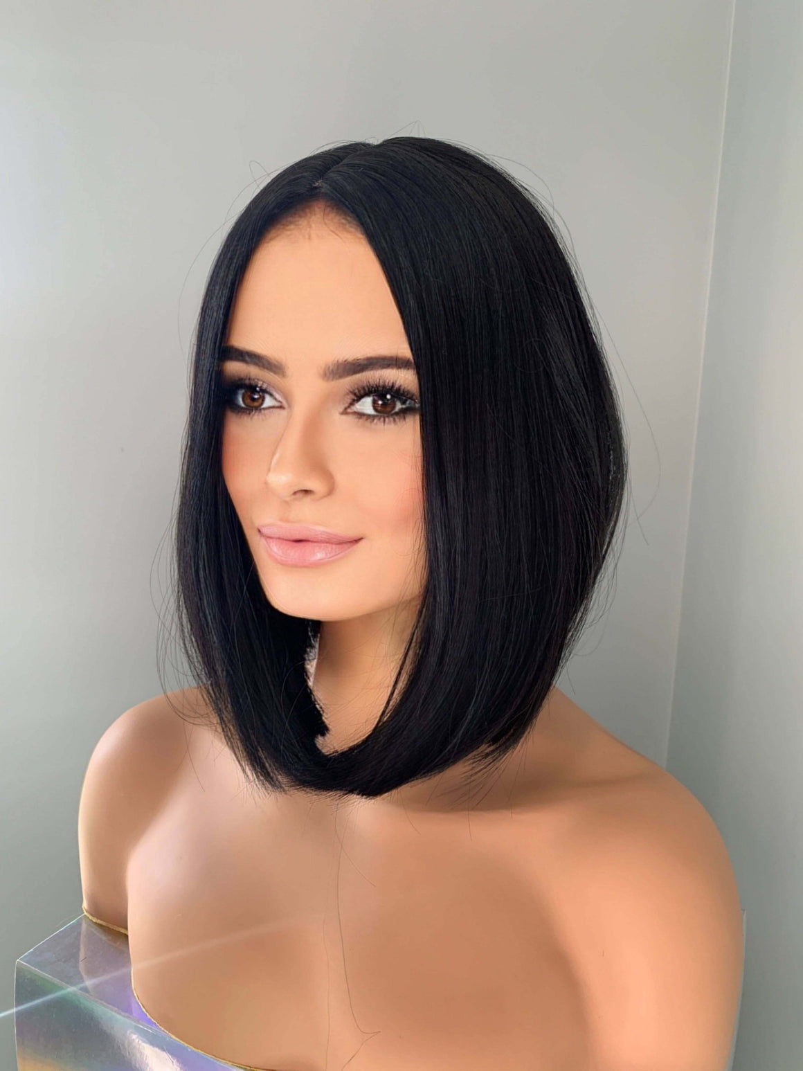 Katy Short Black Bob Wig