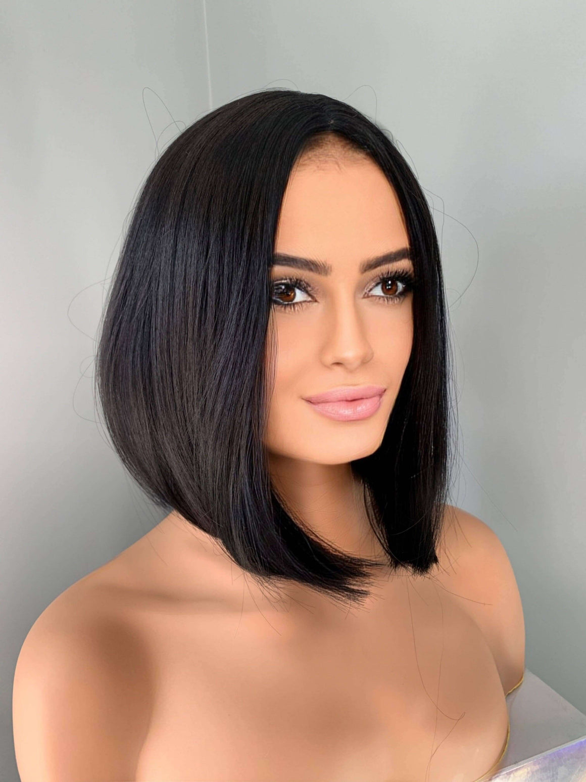 Katy Short Black Bob Wig