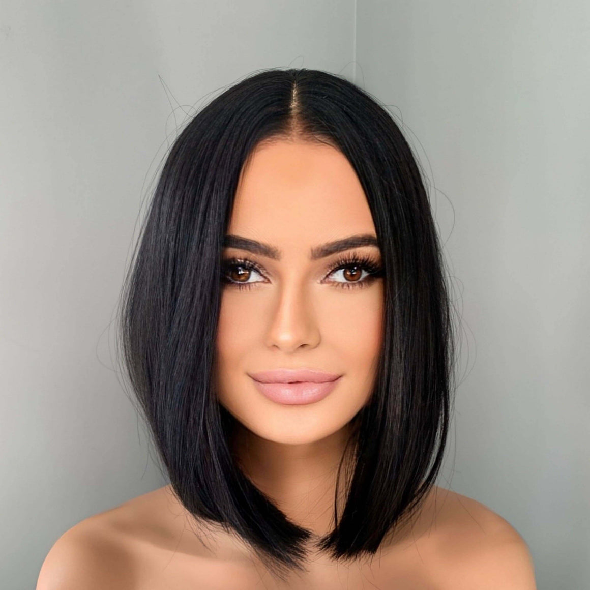 Katy Short Black Bob Wig