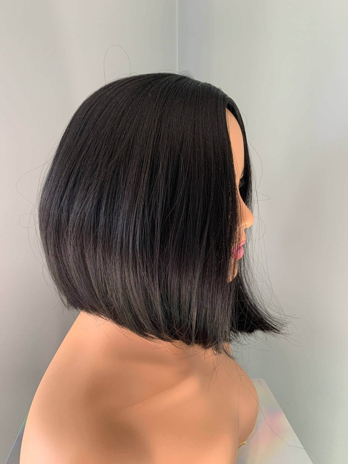 Katy Short Black Bob Wig