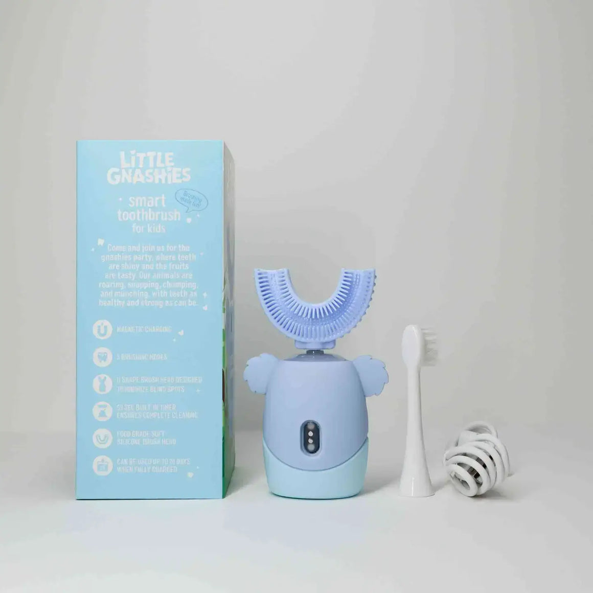 Kids Electric Toothbrush Blue Koala-Kevin Little Gnashies