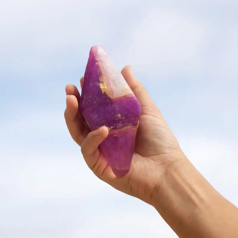 Lavender Crystal Soap - Amethyst
