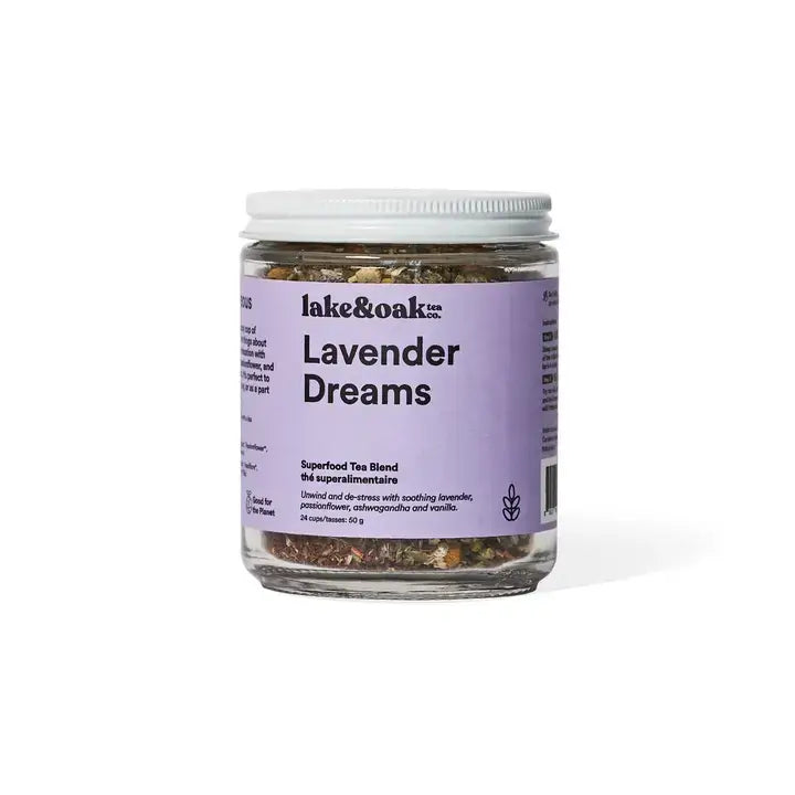 Lavender Dreams – Superfood Tea Blend (50g) | Lake & Oak