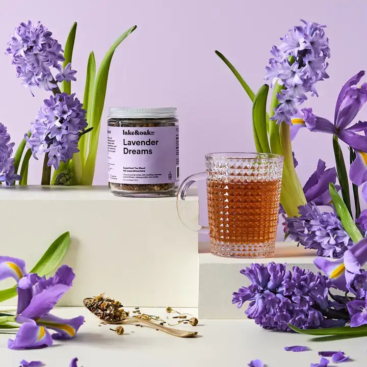 Lavender Dreams – Superfood Tea Blend (50g) | Lake & Oak