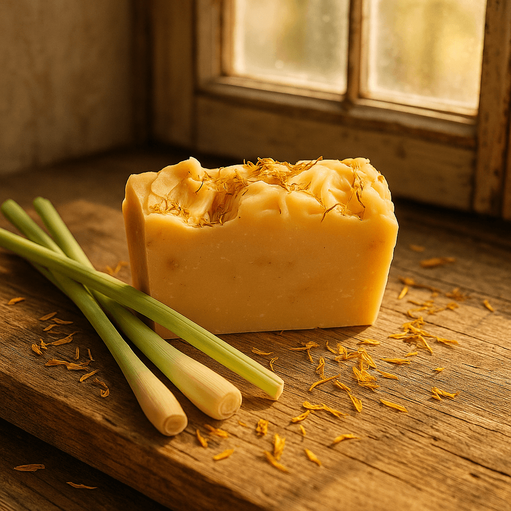 Lemongrass Calendula Soap Bar - Soap Boutique