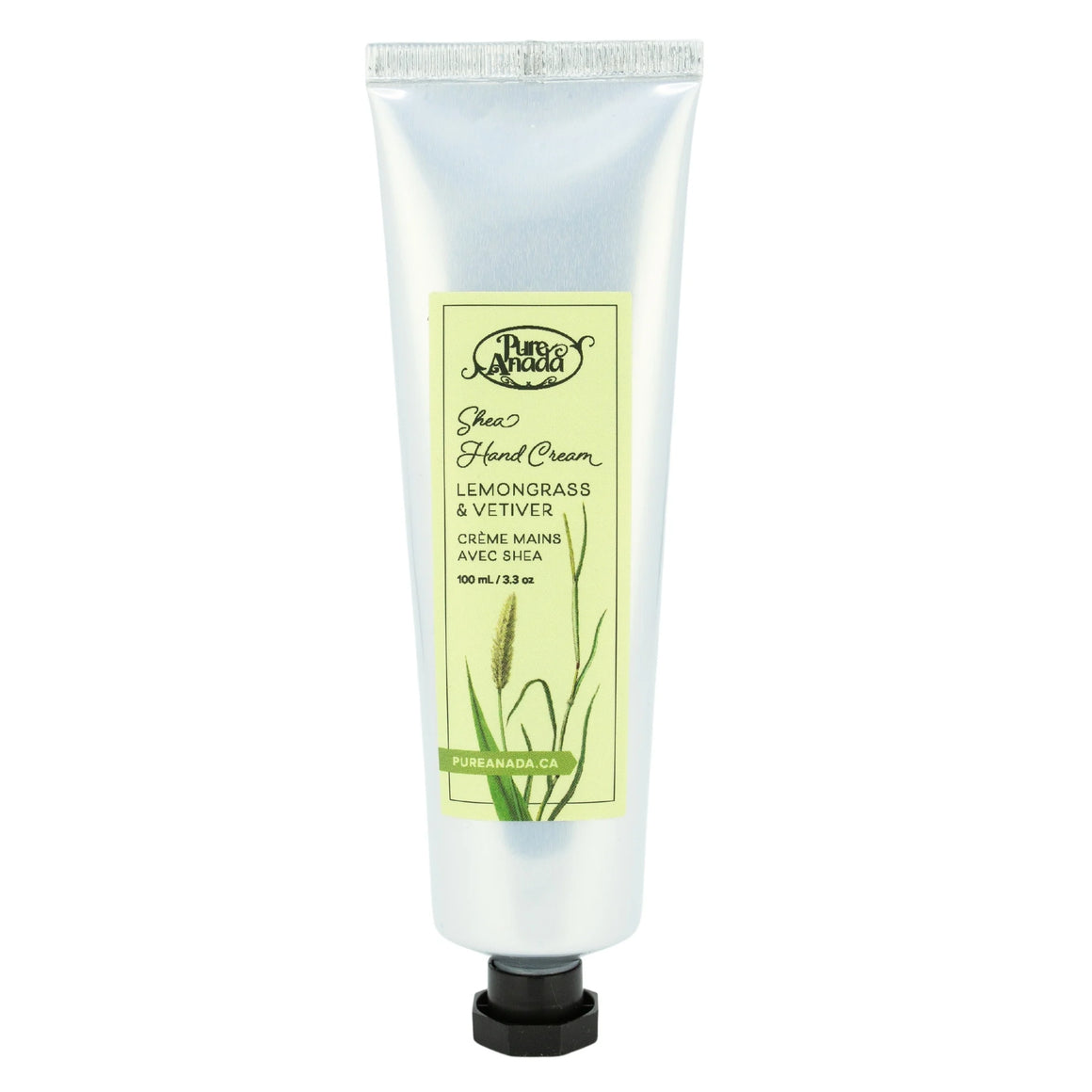 Natural Shea Hand Cream Lemongrass Vetiver 100ml - Pure Anada