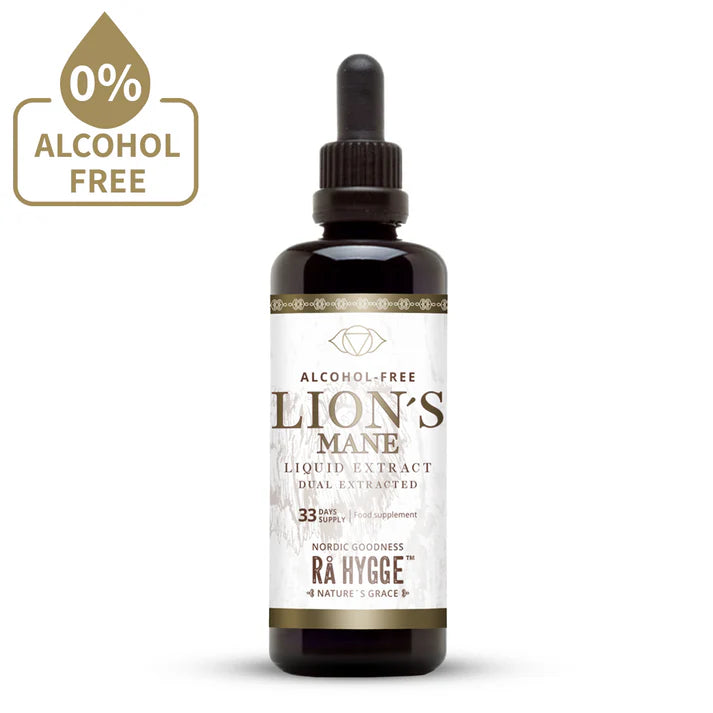 Lion's Mane Liquid Extract 100 ml  3.38 fl. oz - Ra Hygge