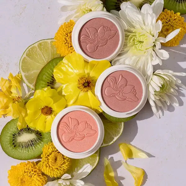 Frangipani + Flush - Cashmere Touch Luminous Blush 3g-Seraphine Botanicals-Live in the Light Naturally Ltd