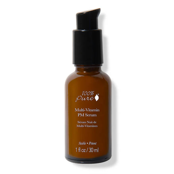 Multi-Vitamin + Antioxidants Potent PM Serum - 100% Pure