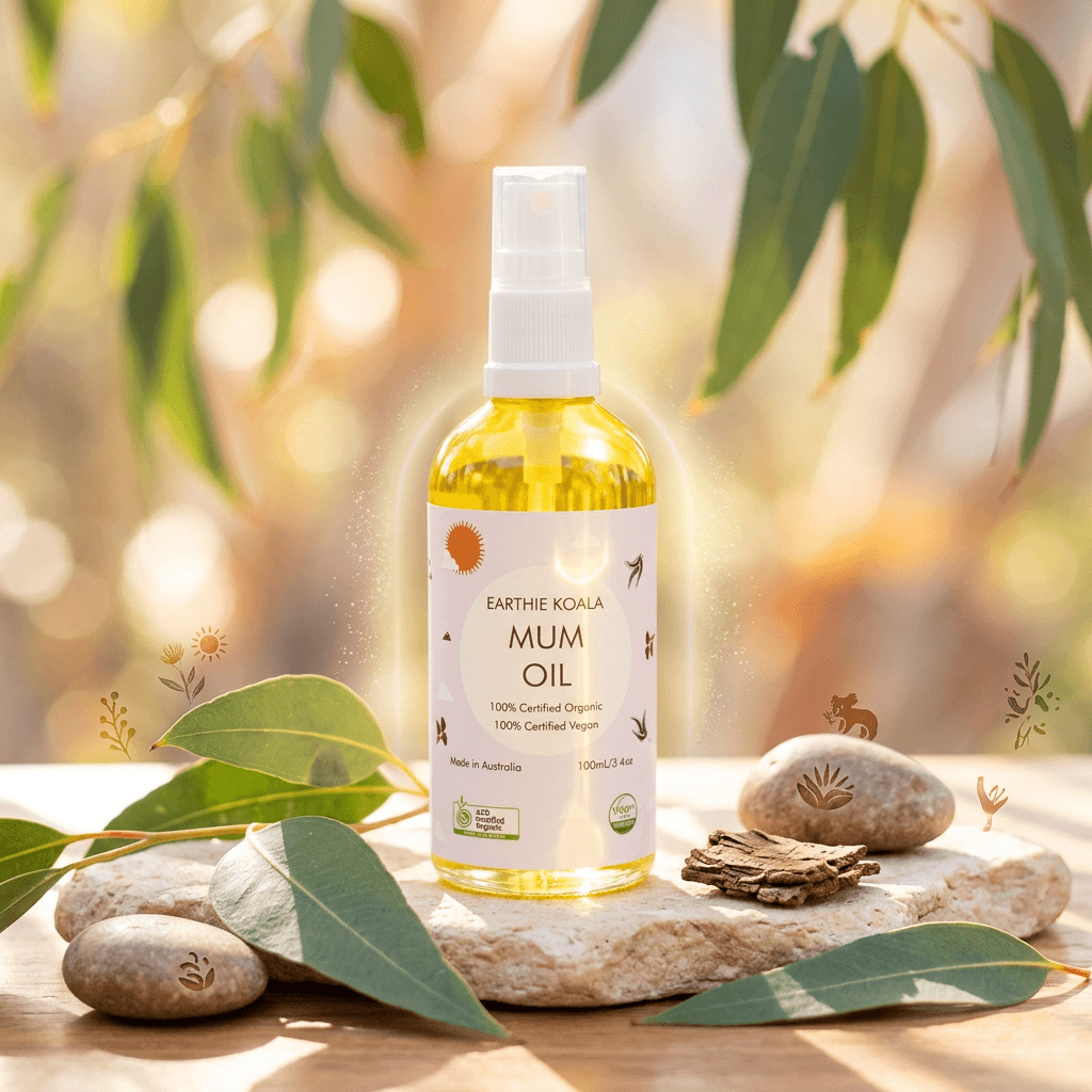 Mum Hydrating Body Oil with Turmeric 100ml - Earthie Koala