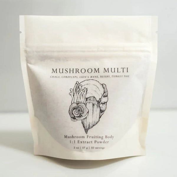 Mushroom Multi Powder – 5-Mushroom Blend Daily Wellness - Live in the ...