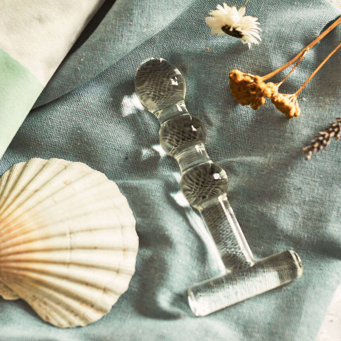 Tansy Anal | 6” Glass Dildo For Anal Fun-Live in the Light Naturally Ltd