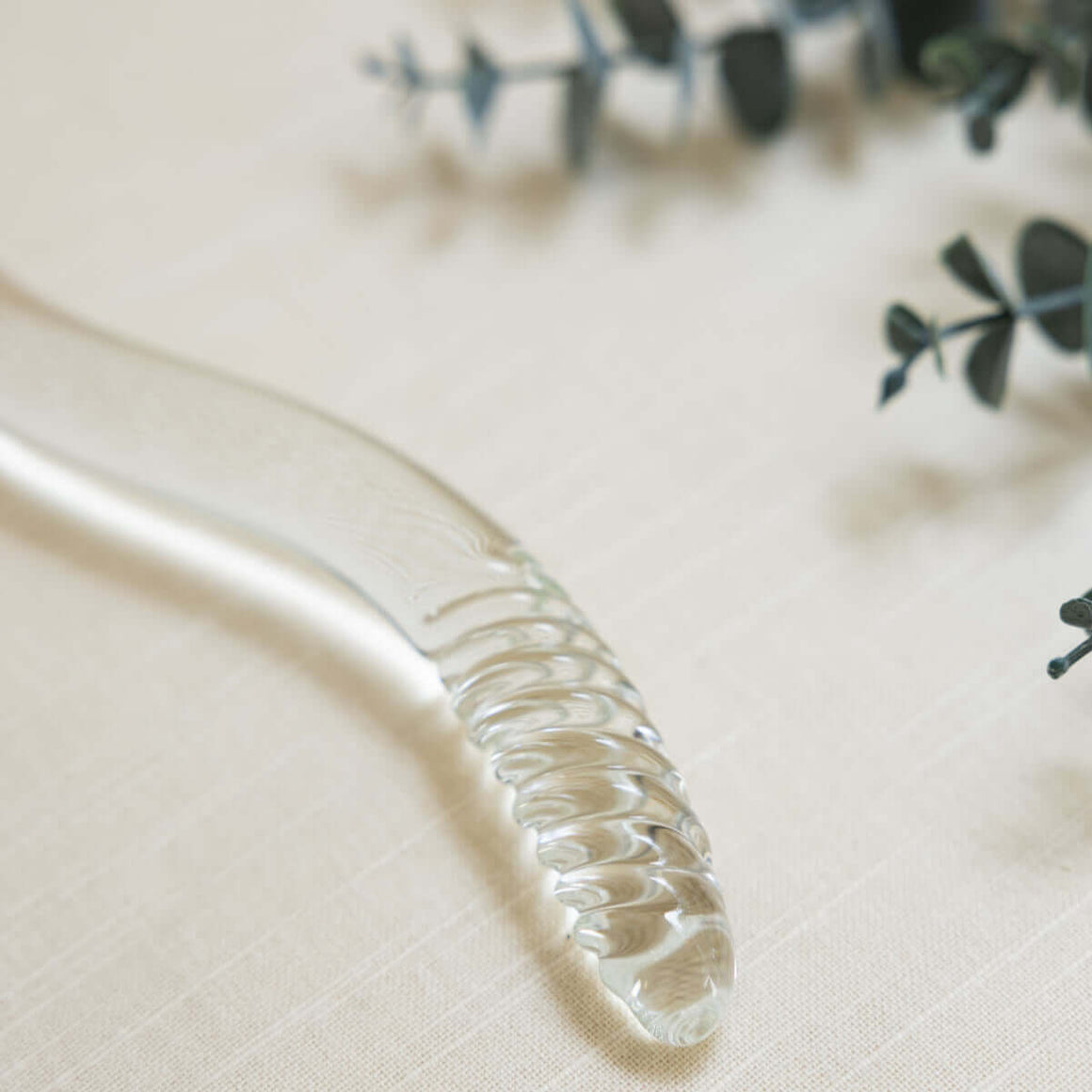 Tansy Wave | 10" Glass Dildo Featuring An Exquisite Design-Live in the Light Naturally Ltd