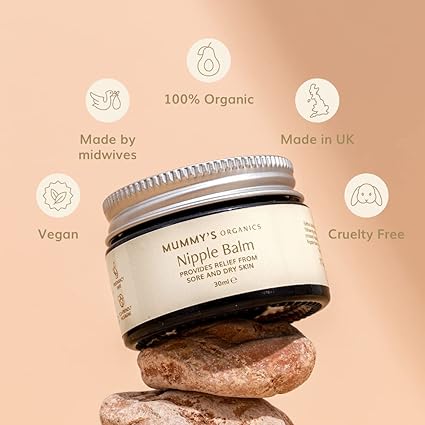 Nipple Balm/Cream (Organic) - Mummy's Organics