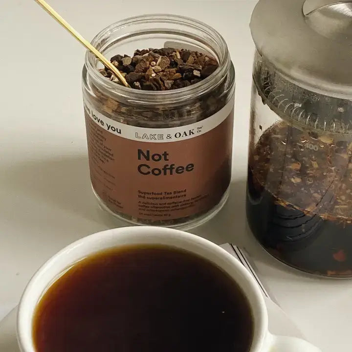Not Coffee – Superfood Tea Blend | Lake & Oak 80g