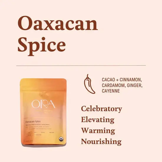 Oaxacan Spice - Enhanced 100% Pure Organic Ceremonial Cacao