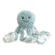 Plush octopus Weighted Teddy on a white background