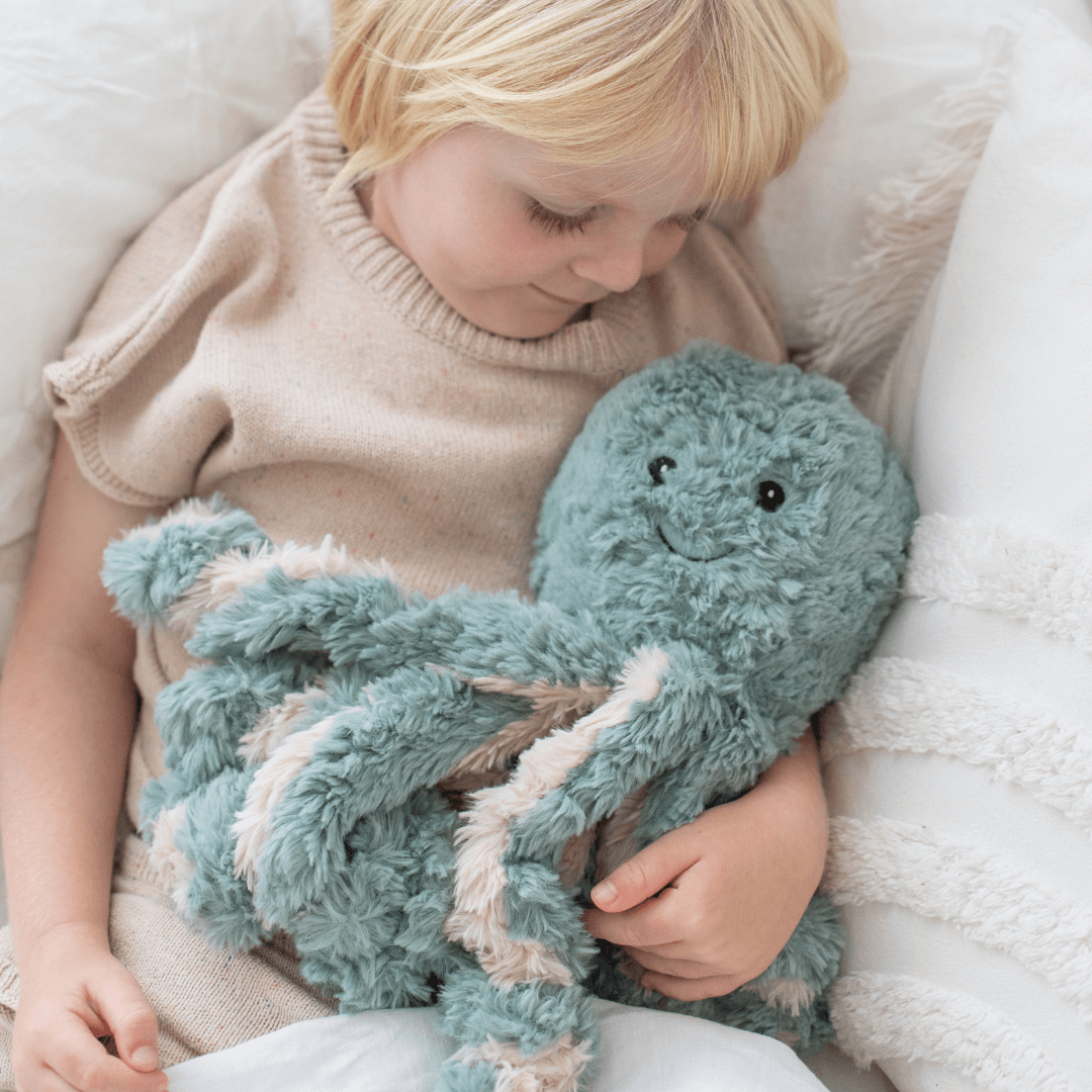 Ollie The Octopus Weighted Teddy - Mindful and Co Kids