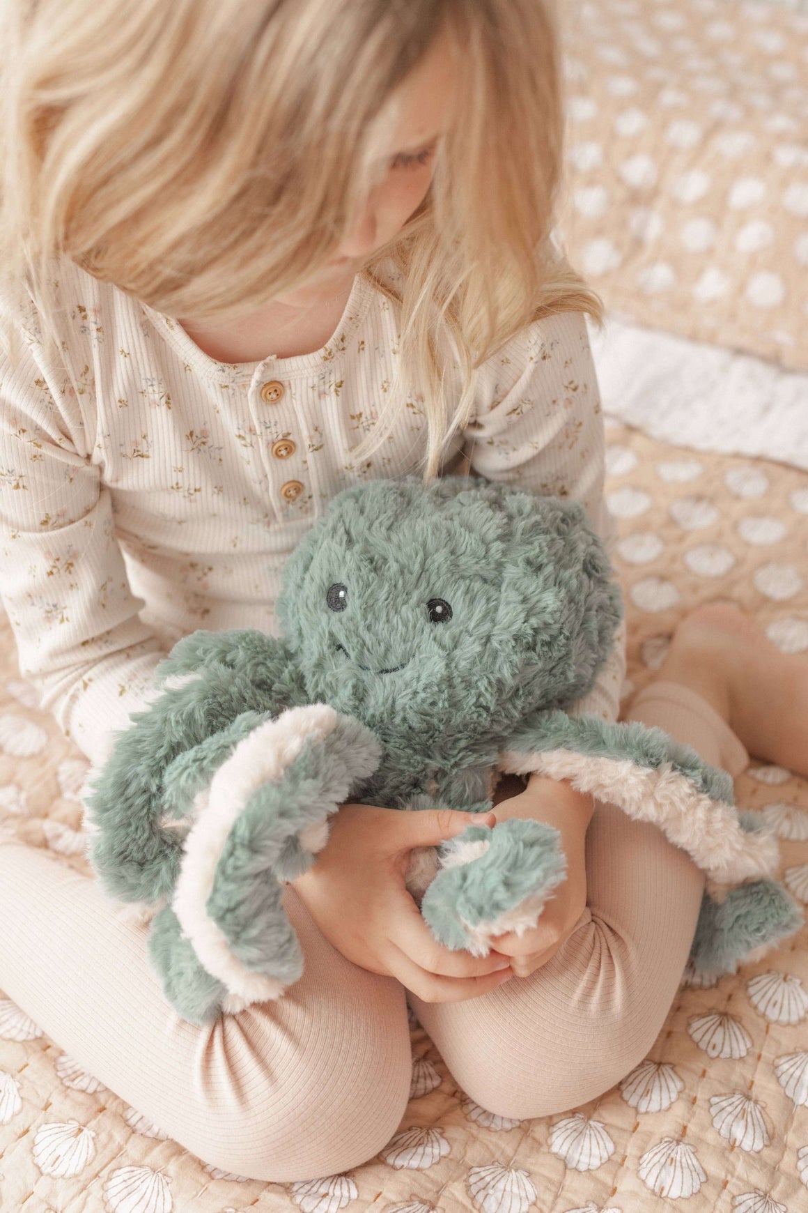 Ollie The Octopus Weighted Teddy - Mindful and Co Kids