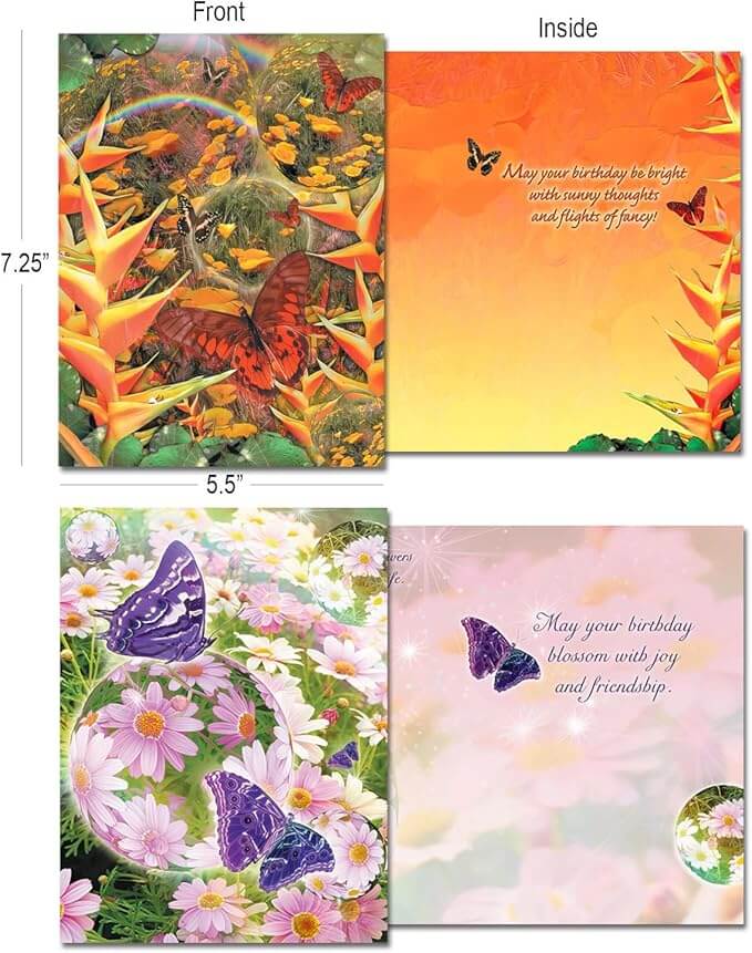 On Butterfly Wings Greeting Card Box (20 assorted)