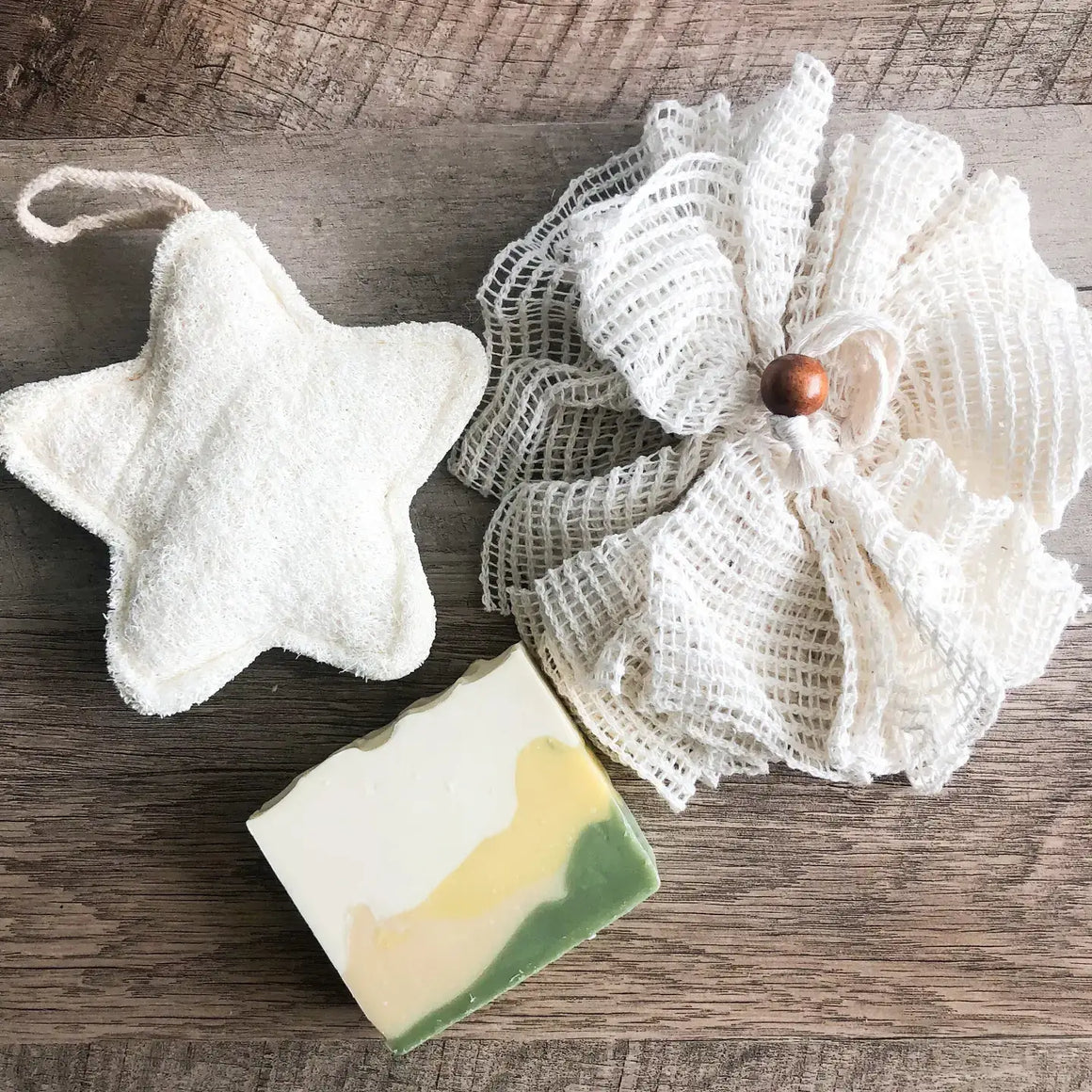 Natural Organic Ramie Bath Sponge - Smile Boutiques
